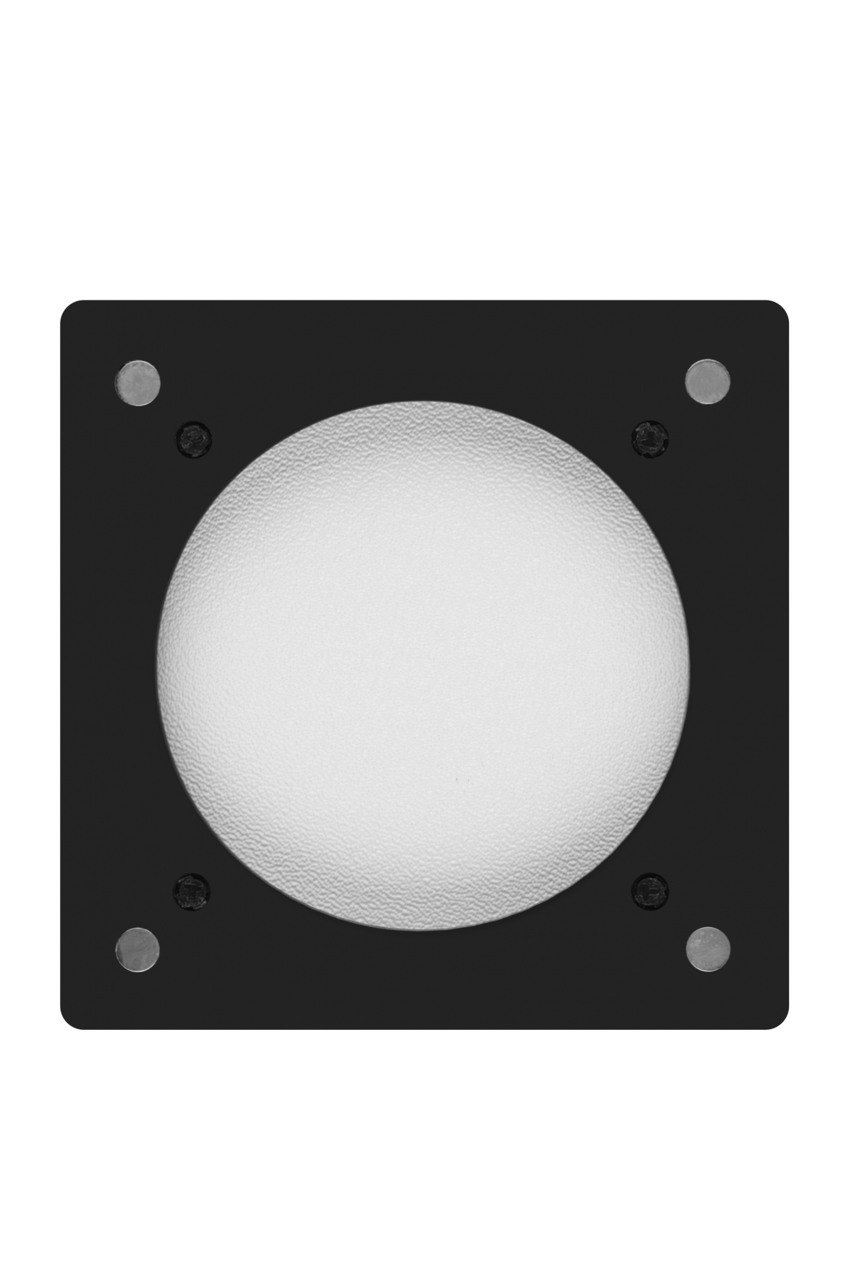 Теневой вентилятор - диффузор Technova SHADOW 100К Квадрат с обратным клапаном, под натяжной потолок